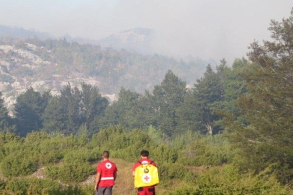 Pogledajte što je sve učinio Hrvatski Crveni križ u požarima proteklih mjeseci